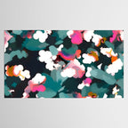 Floral Reverie Midnight Garden Tablecloth Gallery Image 2