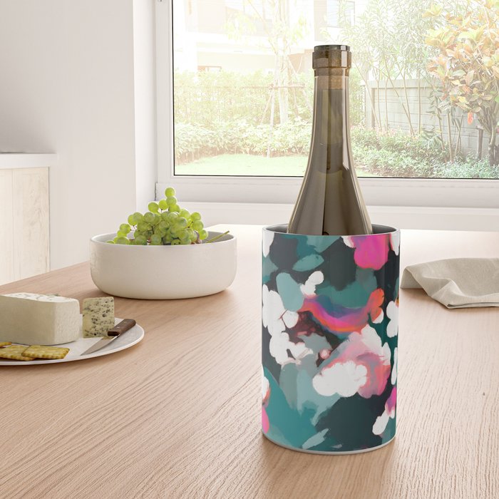 Floral Reverie Midnight Garden Wine Chiller Gallery Image 4