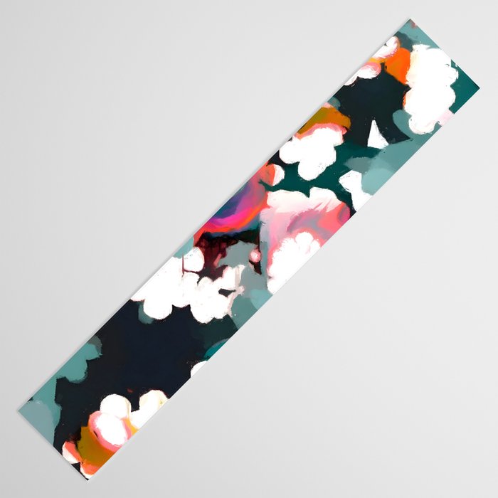 Floral Reverie Midnight Garden Table Runner Gallery Image 3