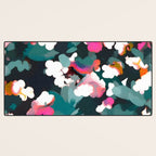 Floral Reverie Midnight Garden Desk Mat Gallery Image 3