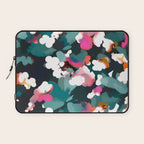 Floral Reverie Midnight Garden Laptop Sleeve Gallery Image 1
