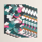 Floral Reverie Midnight Garden Wrapping Paper Gallery Image 3