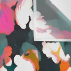 Floral Reverie Midnight Garden Wall Tapestry Gallery Image 3