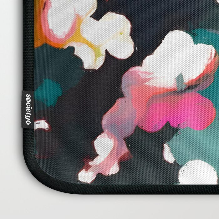 Floral Reverie Midnight Garden Laptop Sleeve Gallery Image 3