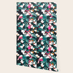 Floral Reverie Midnight Garden Wallpaper Gallery Image 2