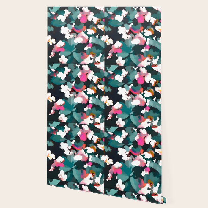 Floral Reverie Midnight Garden Wallpaper Gallery Image 2
