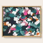 Floral Reverie Midnight Garden Serving Tray Gallery Image 1