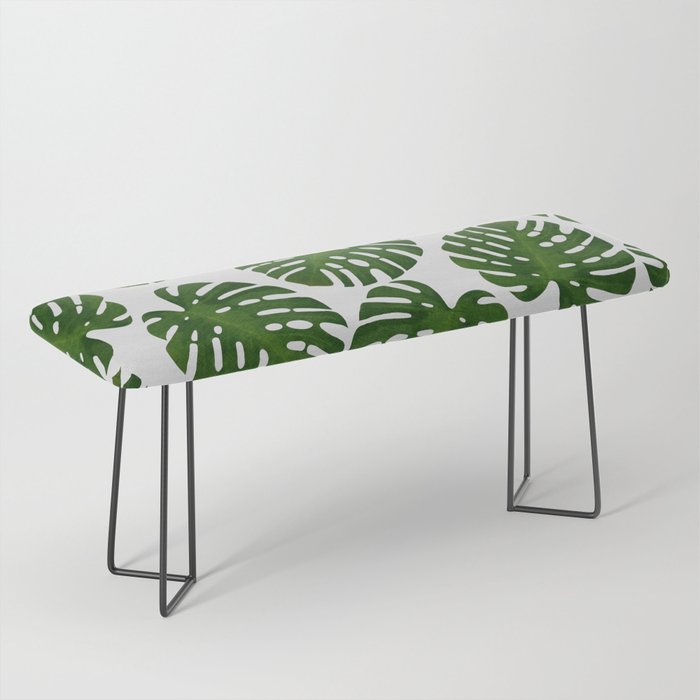 Monstera Leaf III Bench Gallery Image 1