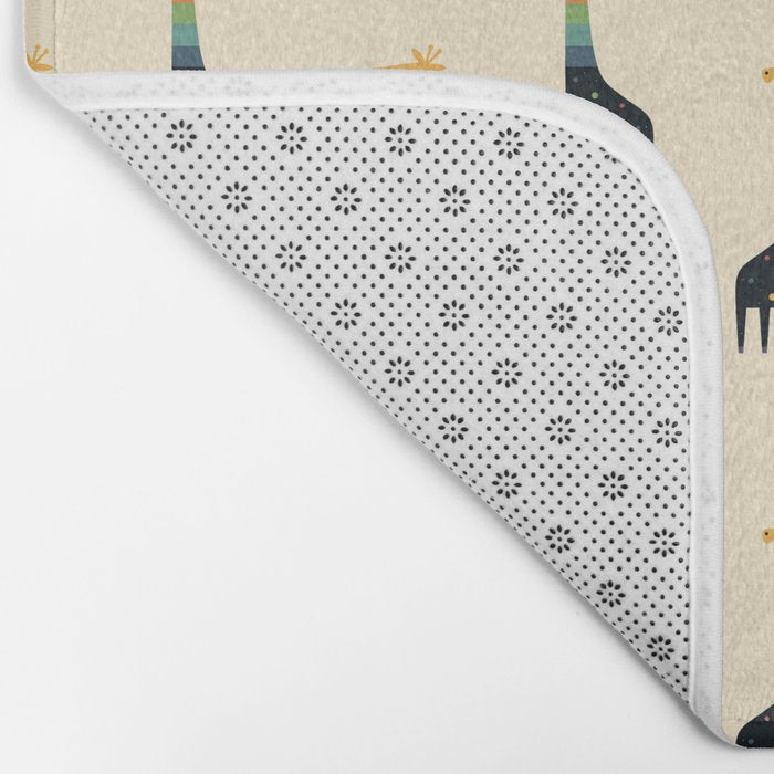 Galaxy Giraffe Bath Mat Gallery Image 2