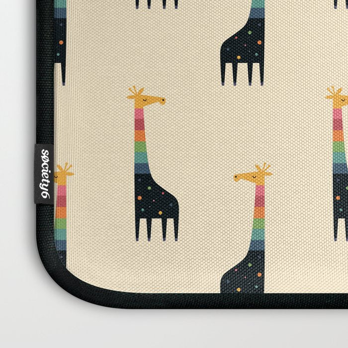 Galaxy Giraffe Laptop Sleeve Gallery Image 3