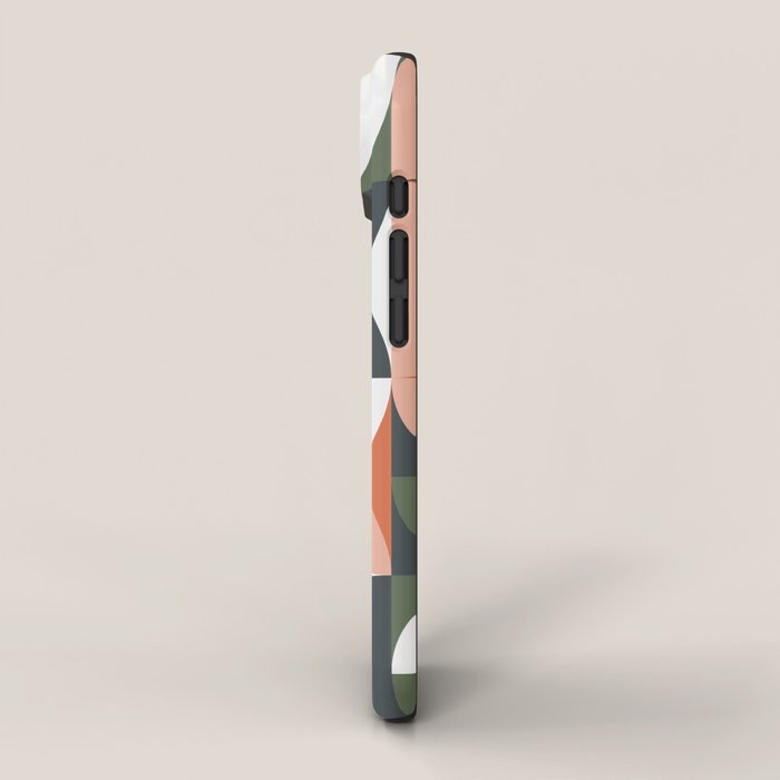Mid Century Geometric 16 iPhone Case Gallery Image 2