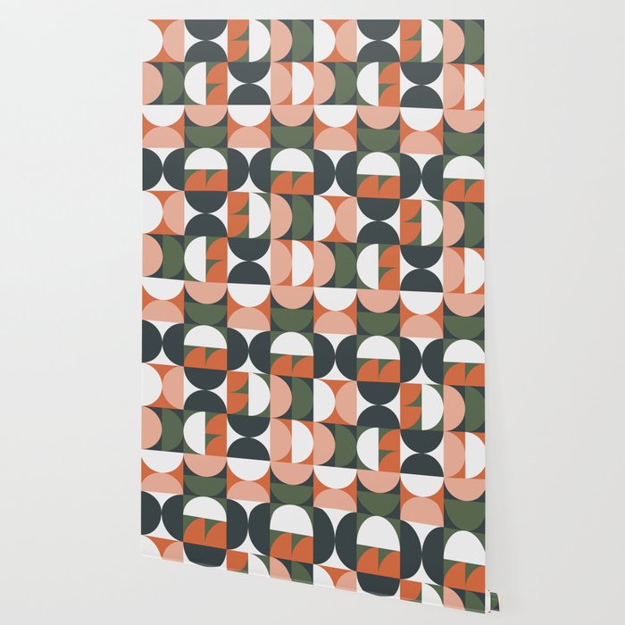 Mid Century Geometric 16 Wallpaper Gallery Image 2