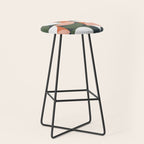 Mid Century Geometric 16 Stool Gallery Image 1