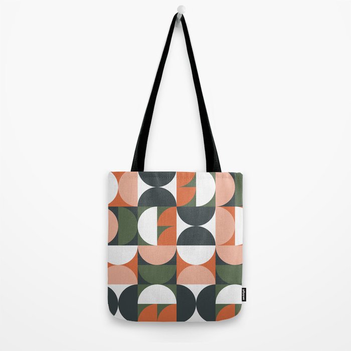 Mid Century Geometric 16 Tote Bag Gallery Image 2