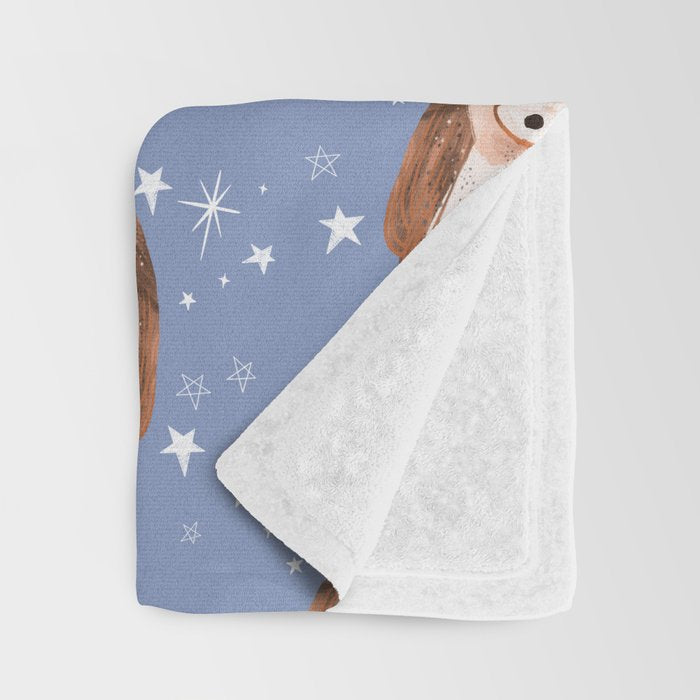 Barn Owl Throw Blanket Gallery Image 3