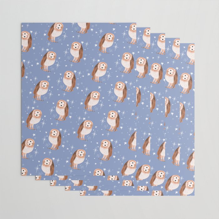 Barn Owl Wrapping Paper Gallery Image 3