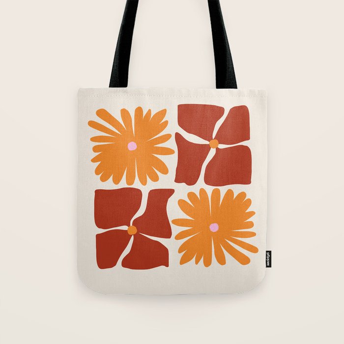 Fall flowers Tote Bag Gallery Image 1