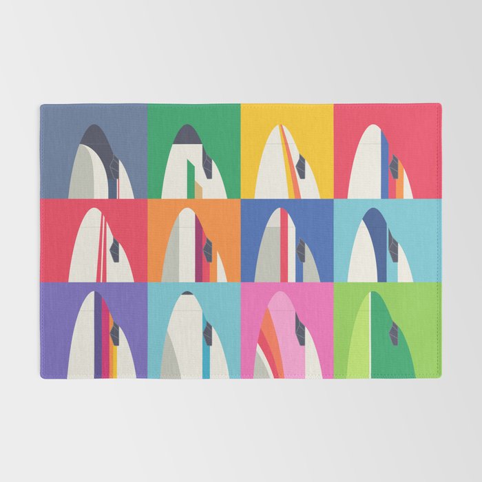 Retro Airline Nose Livery - USA Rug Gallery Image 2