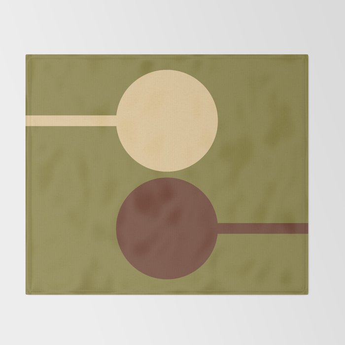 Mid Century 32D Throw Blanket Gallery Image 2