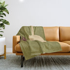 Mid Century 32D Throw Blanket Gallery Image 1