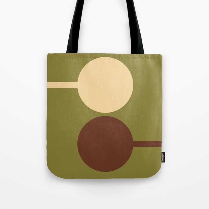 Mid Century 32D Tote Bag Gallery Image 1