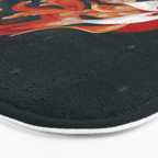 Two comets Bath Mat Gallery Image 3