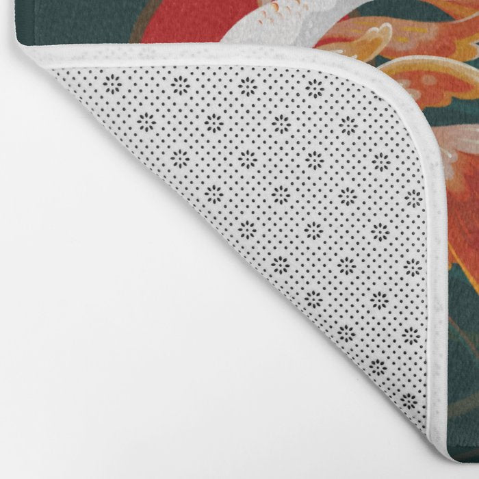 Two comets Bath Mat Gallery Image 2