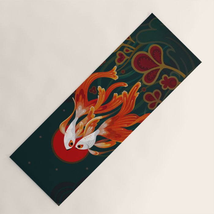 Two comets Yoga Mat Gallery Image 1