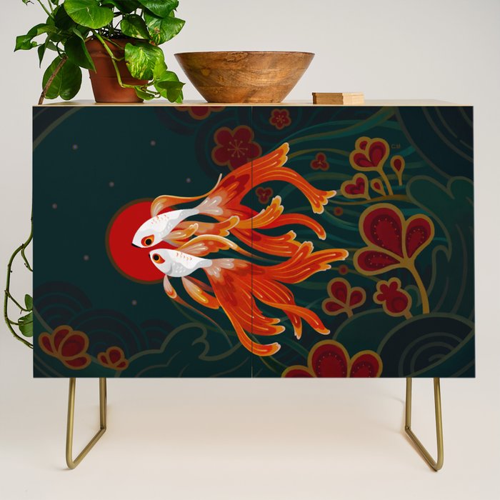 Two comets Credenza Gallery Image 1