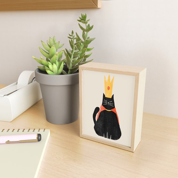 My king Mini Art Print Gallery Image 2