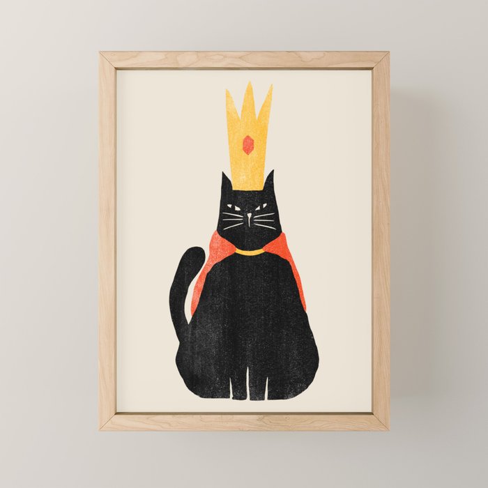 My king Mini Art Print Gallery Image 1