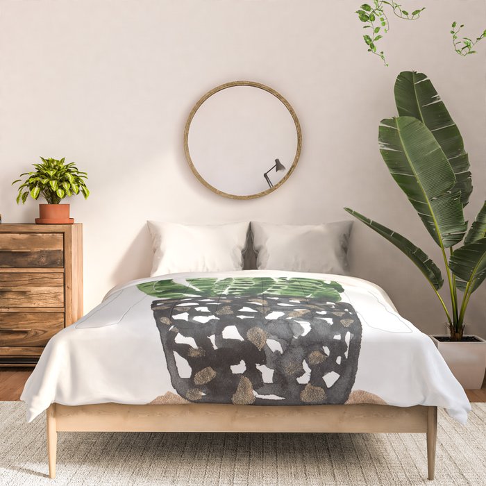Snake Plant Comforter Gallery Image 3