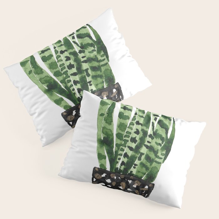 Snake Plant Pillow Sham Gallery Image 3