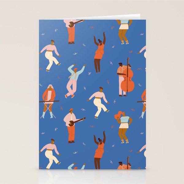 All Night Dance Party Stationery Card Gallery Image 2