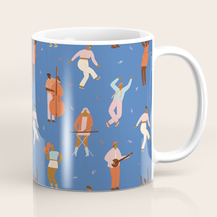 All Night Dance Party Coffee Mug Gallery Image 1