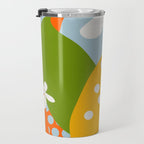 lemon fruit abstraction Travel Mug Gallery Image 3