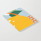 lemon fruit abstraction Notebook Gallery Image 2