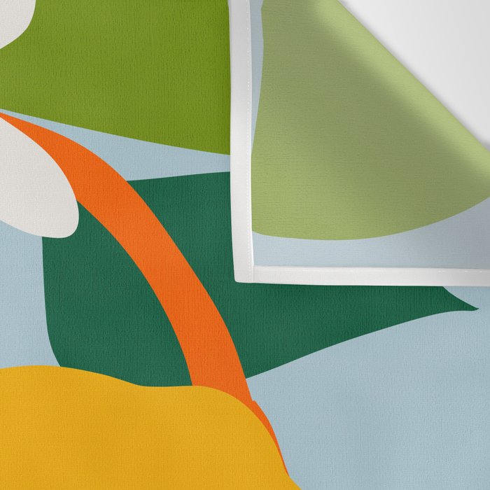 lemon fruit abstraction Wall Tapestry Gallery Image 3