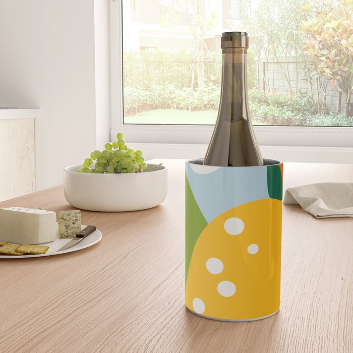 lemon fruit abstraction Wine Chiller Gallery Image 4