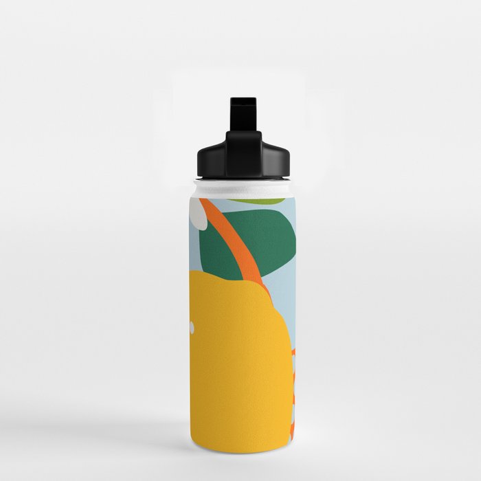 lemon fruit abstraction Water Bottle Gallery Image 2