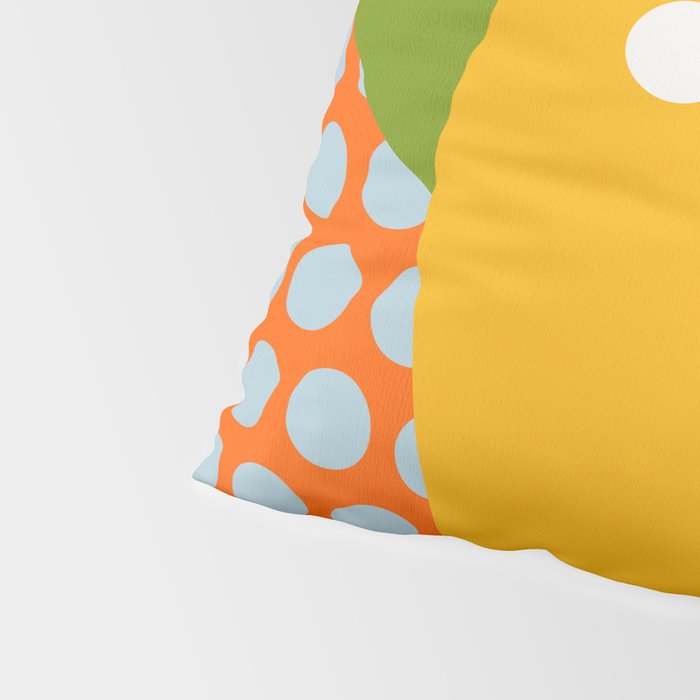 lemon fruit abstraction Pillow Sham Gallery Image 4
