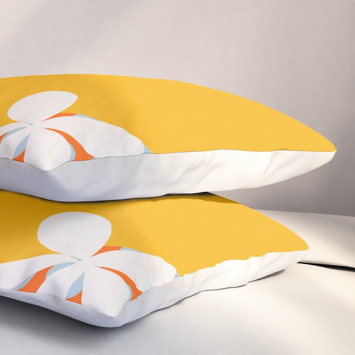 lemon fruit abstraction Pillow Sham Gallery Image 3