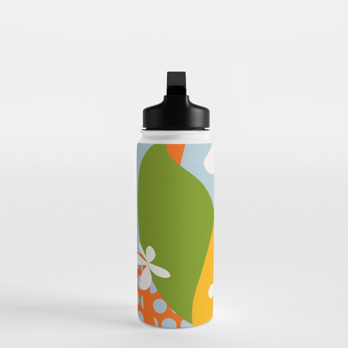 lemon fruit abstraction Water Bottle Gallery Image 3