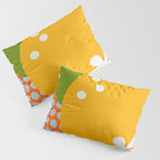 lemon fruit abstraction Pillow Sham Gallery Image 3