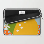 lemon fruit abstraction Laptop Sleeve Gallery Image 2
