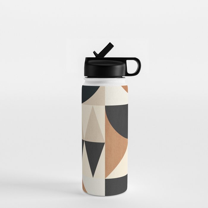 Geometric Shapes 252 Water Bottle Gallery Image 1