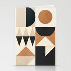 Geometric Shapes 252 Stationery Card Gallery Image 2