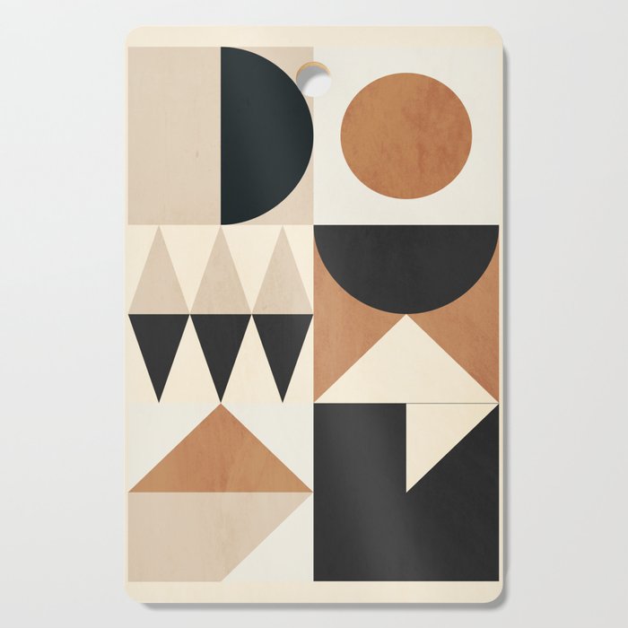 Geometric Shapes 252 Cutting Board Gallery Image 1
