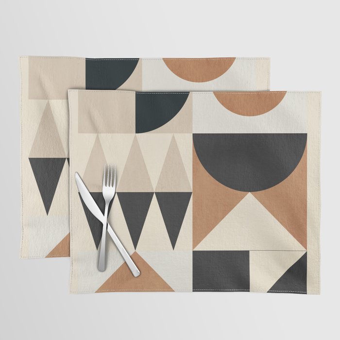 Geometric Shapes 252 Placemat Gallery Image 1