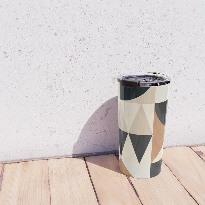 Geometric Shapes 252 Travel Mug Gallery Image 4